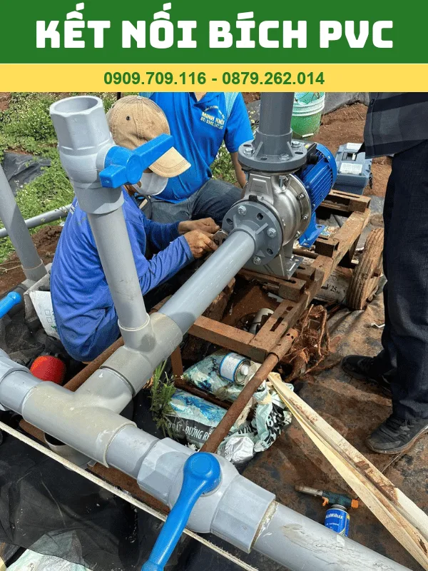 KẾT NỐI BÍCH PVC BÌNH MINH
