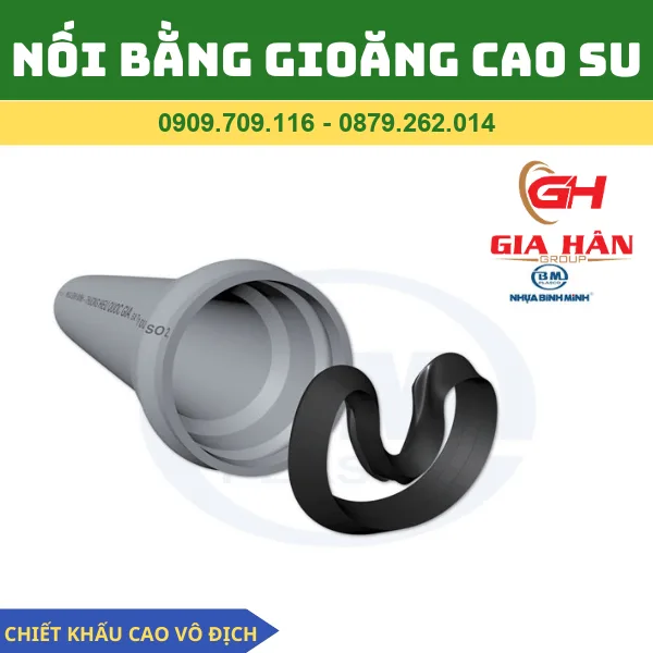 NỐI BẰNG GIOĂNG CAO SU