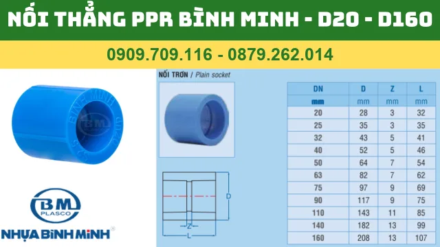 NỐI THẲNG PPR BÌNH MINH NỐI THẲNG PPR BÌNH MINH