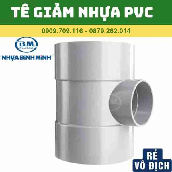 TÊ GIẢM NHỰA PVC BÌNH MINH