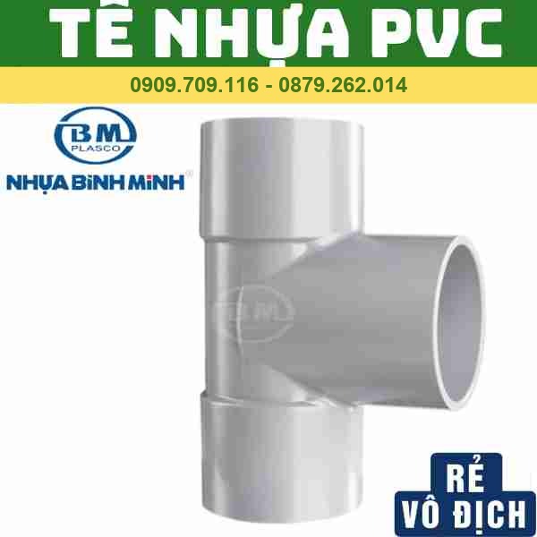 TÊ NHỰA PVC BÌNH MINH