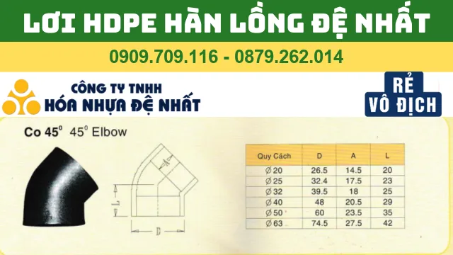 LƠI HDPE HÀN LỒNG ĐỆ NHẤT LƠI HDPE HÀN LỒNG ĐỆ NHẤT