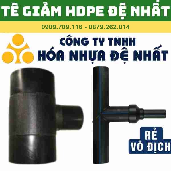 TÊ GIẢM HDPE ĐỆ NHẤT