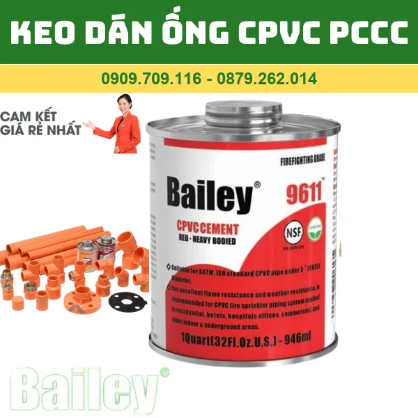 KEO DÁN ỐNG CPVC PCCC - 9611