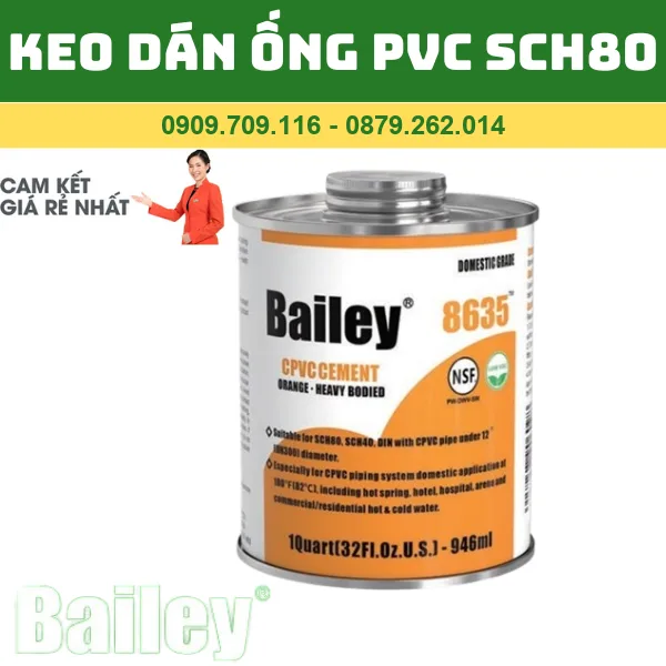 KEO DÁN ỐNG PVC SCH80 - 8635