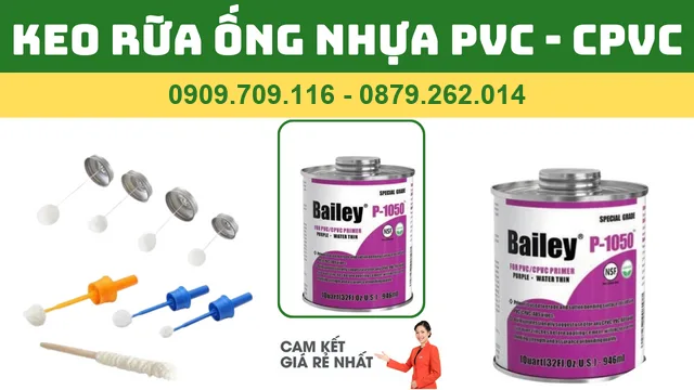 KEO RỮA ỐNG NHỰA PVC - CPVC KEO RỮA ỐNG NHỰA PVC - CPVC