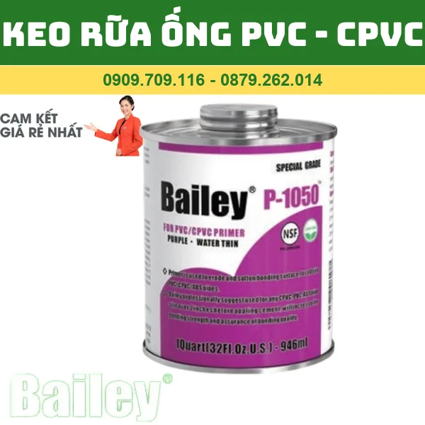 KEO RỮA ỐNG PVC - CPVC