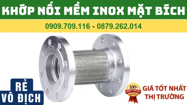 KHỚP NỐI MỀM INOX MẶT BÍCH KHỚP NỐI MỀM INOX MẶT BÍCH