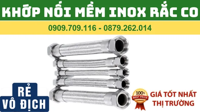 KHỚP NỐI MỀM INOX RẮC CO KHỚP NỐI MỀM INOX RẮC CO