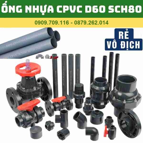 ỐNG CPVC D60 SCH80
