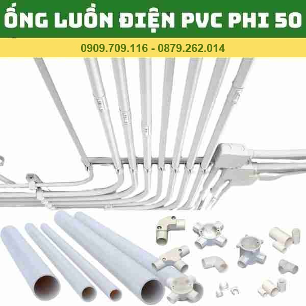 ỐNG ĐIỆN PVC PHI 50