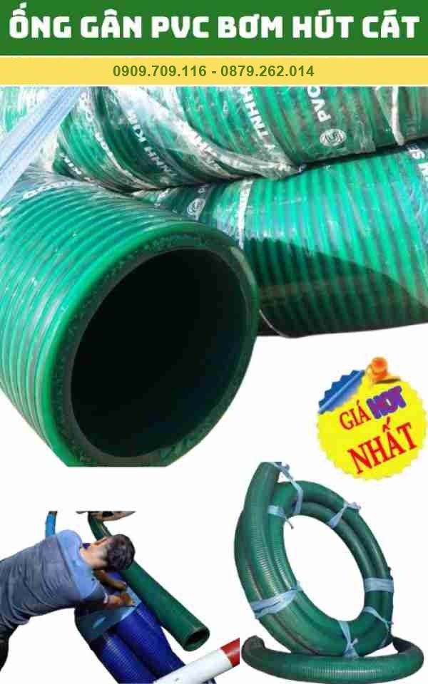 Bảng Giá Ống Gân PVC Hút Cát, Hút Bùn 2026