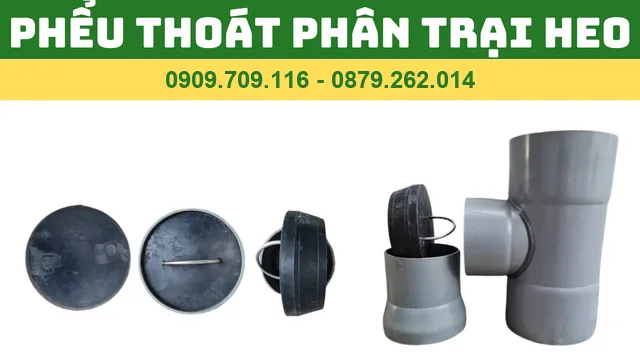 PHỂU THOÁT PHÂN PVC TRẠI HEO - HỌNG XẢ PHÂN PVC PHỂU THOÁT PHÂN PVC TRẠI HEO - HỌNG XẢ PHÂN PVC