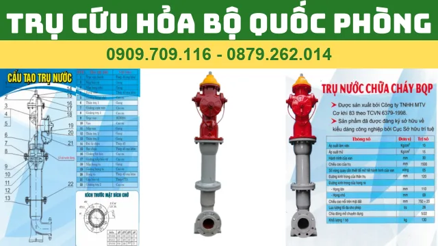 TRỤ CỨU HỎA BỘ QUỐC PHÒNG