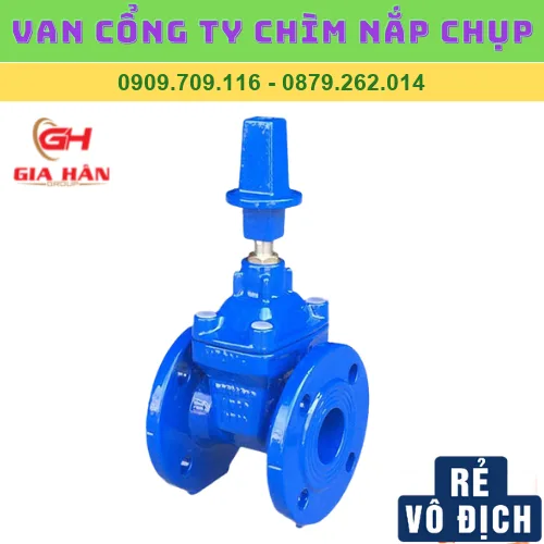 VAN CỔNG TY CHÌM NẮP CHỤP VAN CỔNG TY CHÌM NẮP CHỤP