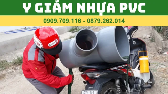 Y GIẢM PVC - BA CHẠC 45 ĐỘ GIẢM PVC Y GIẢM PVC - BA CHẠC 45 ĐỘ GIẢM PVC