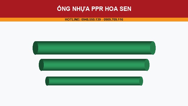 Ống Nhựa PPR Hoa Sen