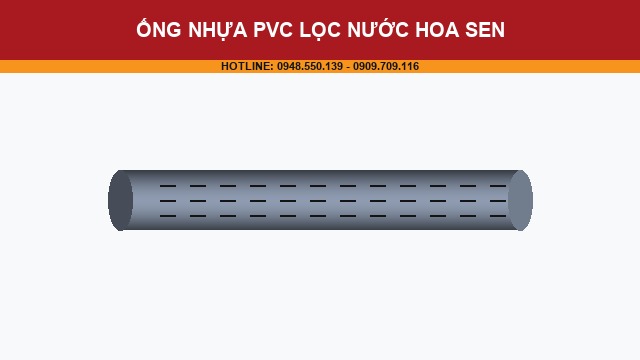 Ống Nhựa PVC Lọc Nước Hoa Sen
