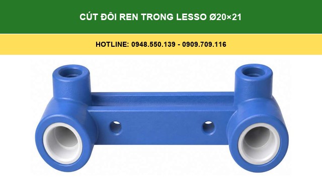 Cút Đôi Ren Trong Lesso Ø20×21