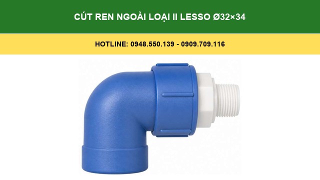Cút Ren Ngoài Loại Ii Lesso Ø32×34