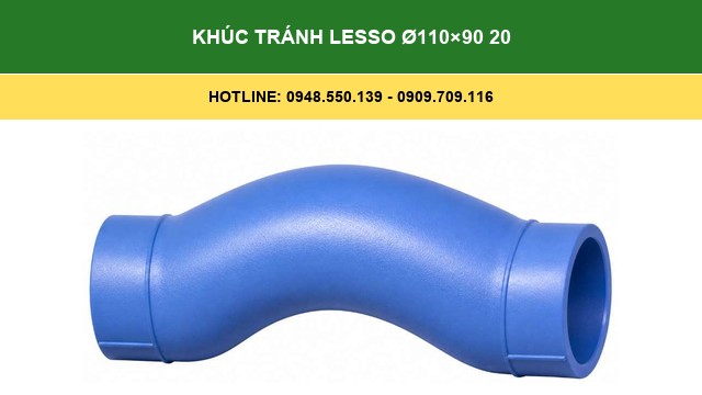 Khúc Tránh Lesso Ø110×90 20