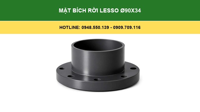Mặt Bích Rời Lesso Ø90x34