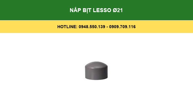 Nắp Bịt Lesso Ø21