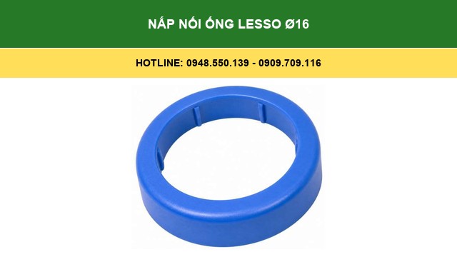 Nắp Nối Ống Lesso Ø16