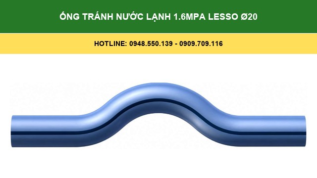 Ống Tránh Nước Lạnh 1.6Mpa Lesso Ø20