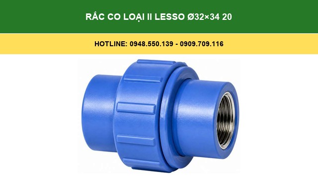 Rắc Co Loại Ii Lesso Ø32×34 20