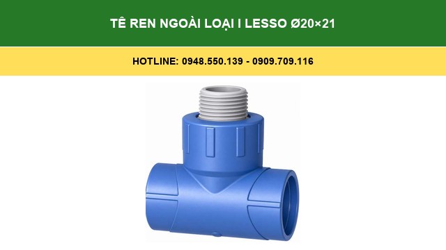Tê Ren Ngoài Loại I Lesso Ø20×21