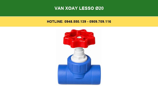 Van Xoay Lesso Ø20