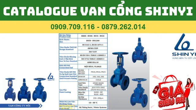 CATALOGUE VAN CỔNG SHINYI CATALOGUE VAN CỔNG SHINYI