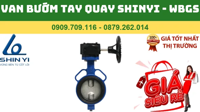 VAN BƯỚM TAY QUAY SHINYI VAN BƯỚM TAY QUAY SHINYI
