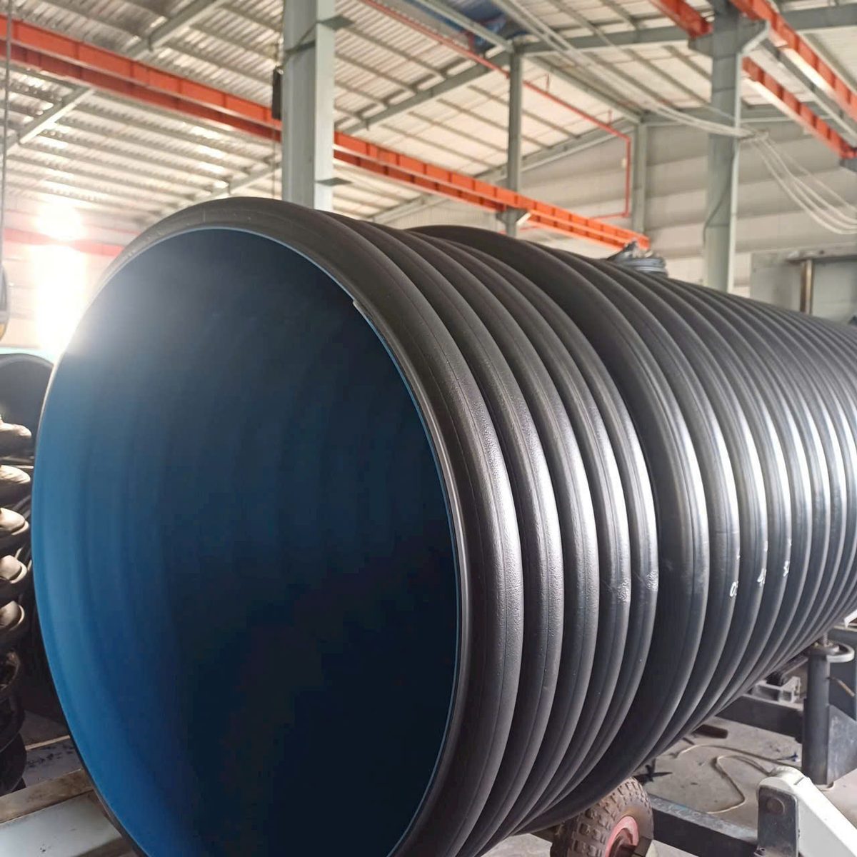 Ống Nhựa 2 Lớp Tân Long l Ống Thoát Nước Gân Sóng