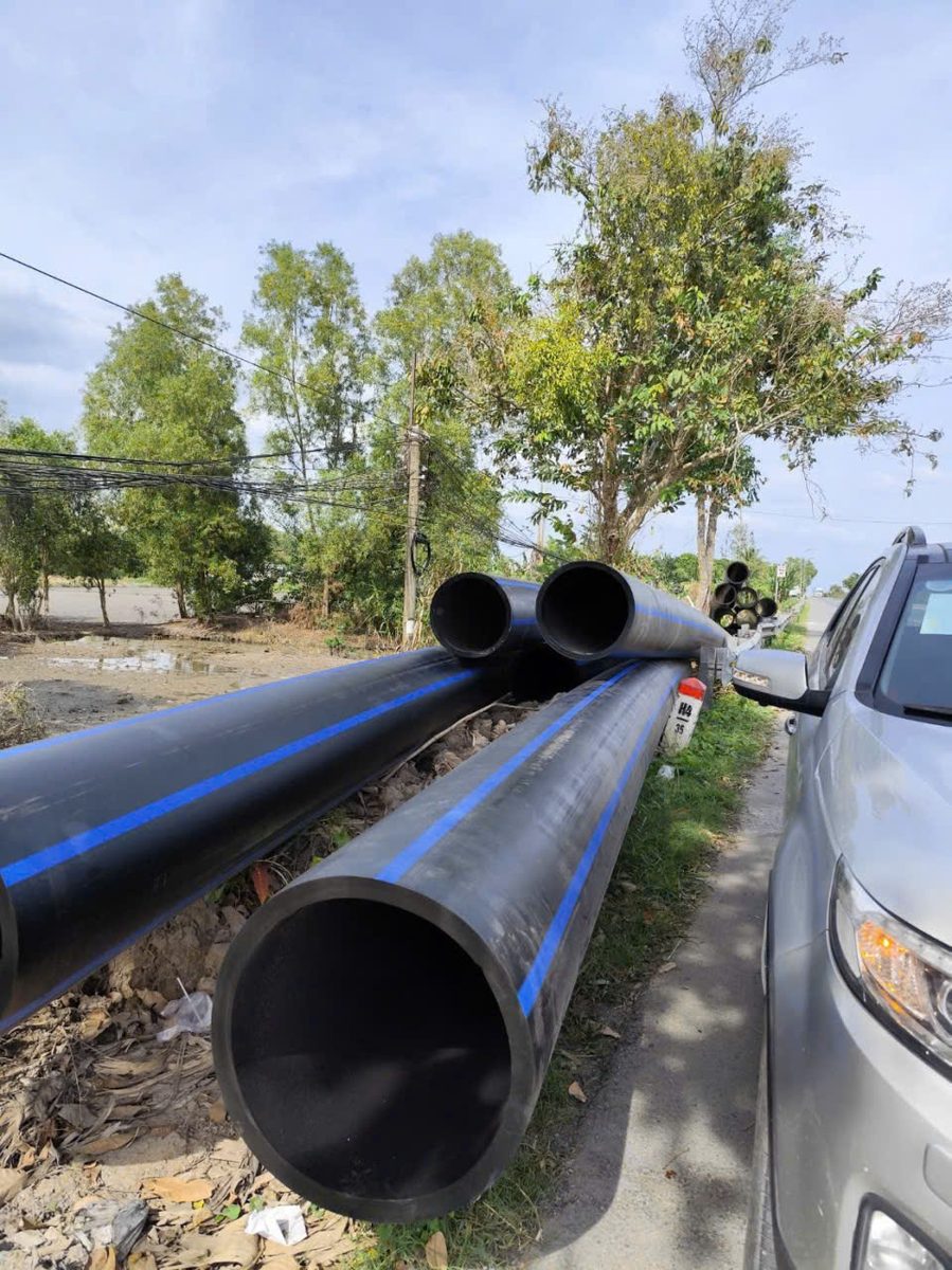 Ống Nhựa HDPE Trơn Tân Long l Ống Cấp Nước Sạch HDPE
