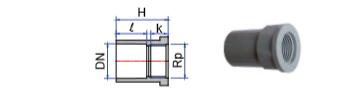 NỐI REN TRONG PVC TIỀN PHONG