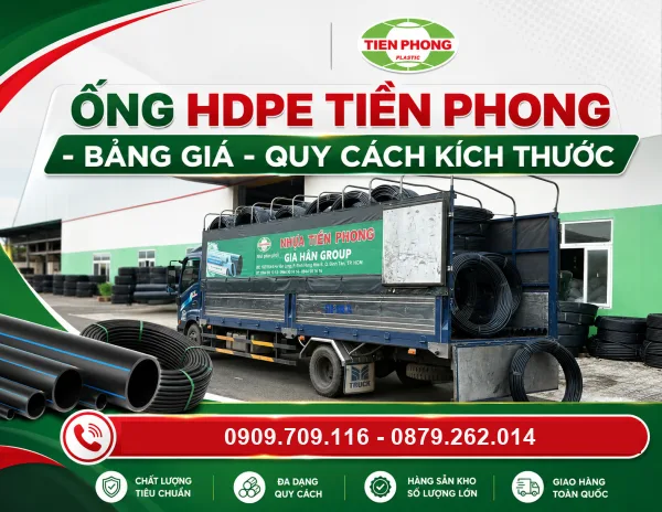 Ống HDPE _ Quy Cách _ Đơn Giá _Tiêu Chuẩn Kỹ Thuật