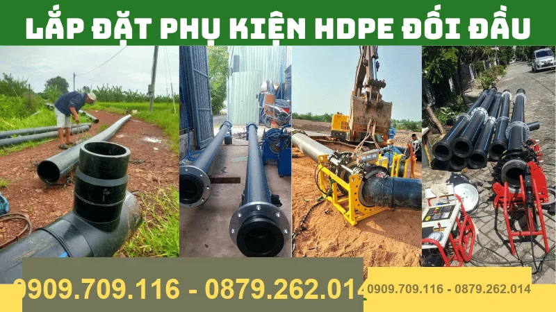 PHỤ KIỆN HDPE HÀN ĐỐI ĐẦU SỬ DỤNG CHO HỆ CẤP NƯỚC, THOÁT NƯỚC