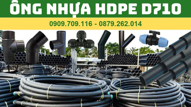 ỐNG NHỰA HDPE PHI 710 - D710