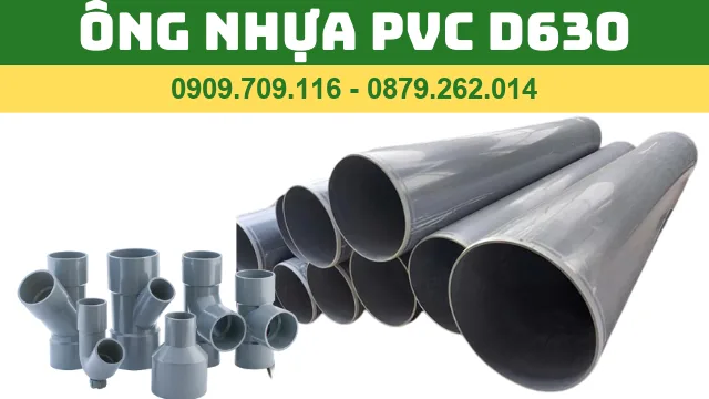 ỐNG NHỰA PVC D630 - ỐNG PVC PHI 630