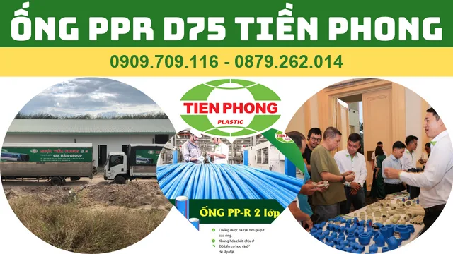 ỐNG PPR D75 TIỀN PHONG ỐNG PPR D75 TIỀN PHONG