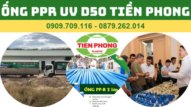 ỐNG PPR UV D50 TIỀN PHONG ỐNG PPR UV D50 TIỀN PHONG