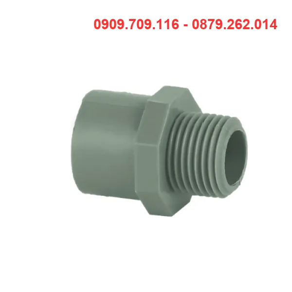 NỐI REN NGOÀI PVC TIỀN PHONG _ MĂNG SÔNG REN NGOÀI PVC