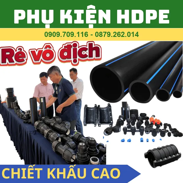 Phụ Kiện HDPE Tiền Phong Nối Răng Xiết: Giải Pháp Kết Nối Ống Nước Hoàn Hảo