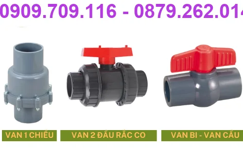 VAN 1 CHIỀU l VAN BI CẦU l VAN 2 ĐẦU RAC CO VAN 1 CHIỀU l VAN BI CẦU l VAN 2 ĐẦU RAC CO