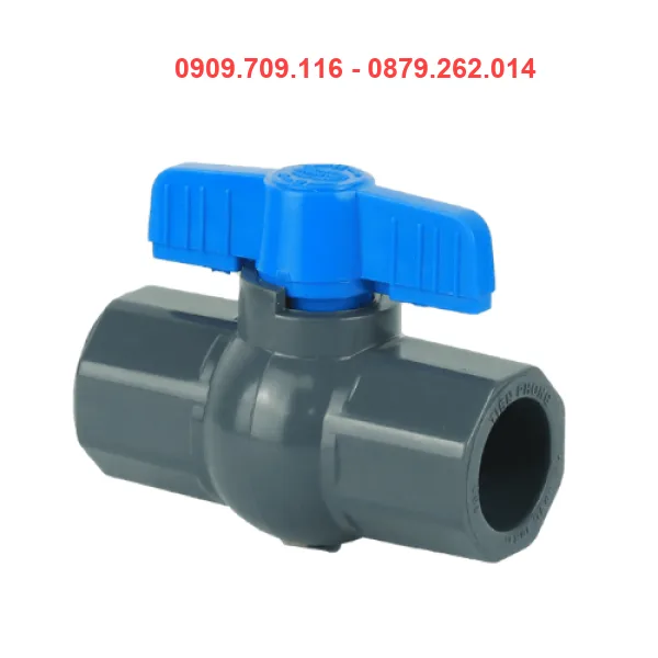 VAN CẦU NHỰA PVC TIỀN PHONG _ VAN KHÓA PVC